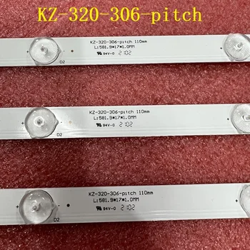 3pcs LED backlight pentru STV-LC32ST880WL HISENSE LHD32D33TUK MBL-32035D306KZA-V1-115MM KZ-320-306-teren  10