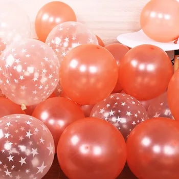 20buc/lot Roz Stea Clar Rotund Baloane Baloane Transparente din Latex cu Heliu Petrecere baloane Copil de Dus Decor Nunta Mingea  10
