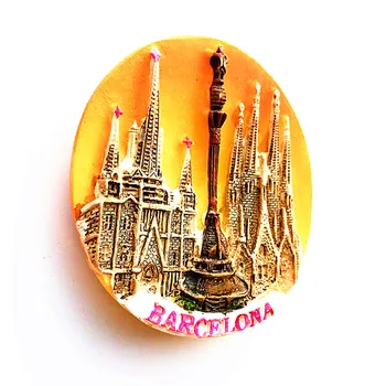 Europa și America de peisaj Spania 3D Magneți de Frigider Turism Suvenir Frigider Magnetice, Autocolant Colecția de Artizanat Cadou  10