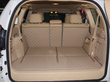 Nou! Speciale portbagaj covorașe pentru Lexus GX 460 7 locuri 2018-2010 impermeabil de linie de mărfuri boot covoare pentru GX460,transport Gratuit  10