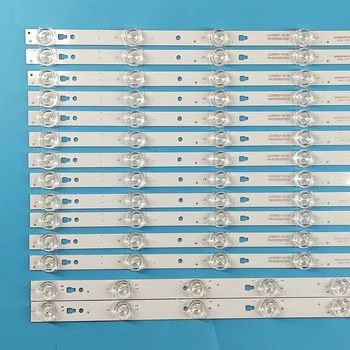 Noi 14 BUC/set de Fundal cu LED strip pentru POLAROID MHDV5533-U4 JVC LT-55C550 LED55D08B-ZC14CG-02 LED55D07A-ZC14CG-02 30355008225  10
